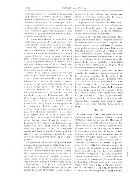 L' Italia agricola giornale di agricoltura