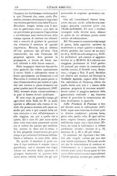 L' Italia agricola giornale di agricoltura