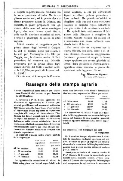 L' Italia agricola giornale di agricoltura