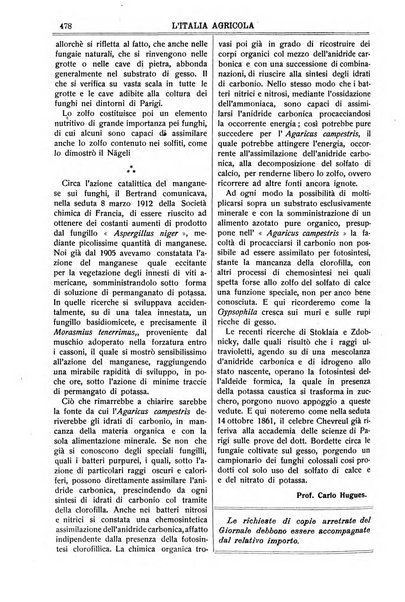 L' Italia agricola giornale di agricoltura