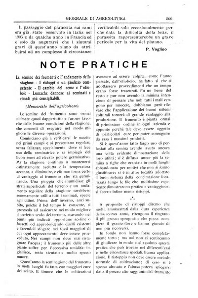 L' Italia agricola giornale di agricoltura