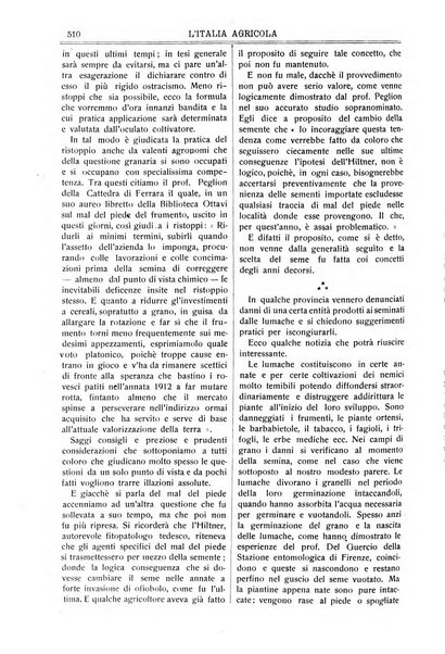 L' Italia agricola giornale di agricoltura