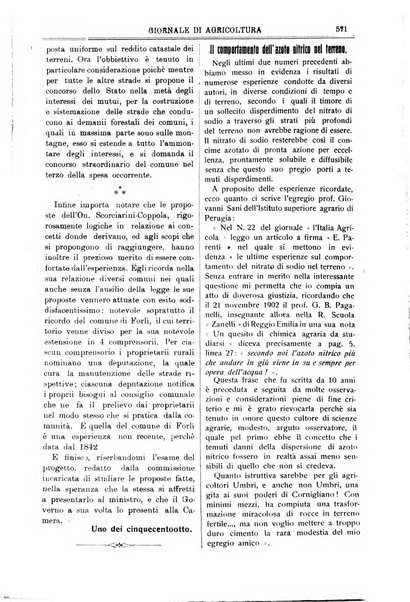 L' Italia agricola giornale di agricoltura