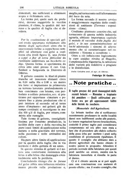 L' Italia agricola giornale di agricoltura