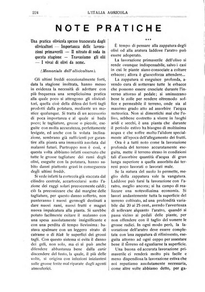 L' Italia agricola giornale di agricoltura