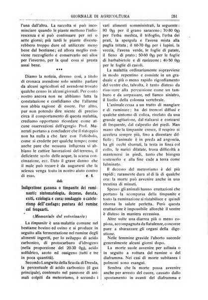 L' Italia agricola giornale di agricoltura