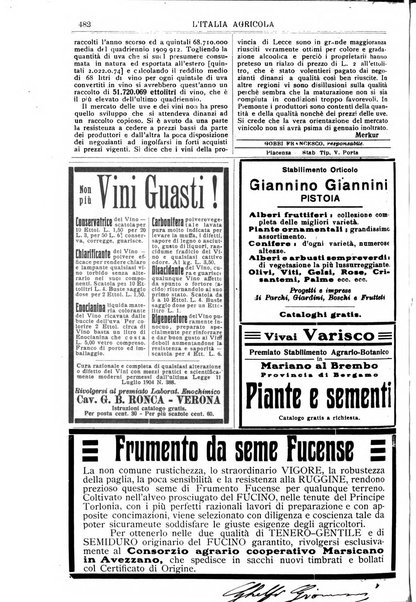 L' Italia agricola giornale di agricoltura