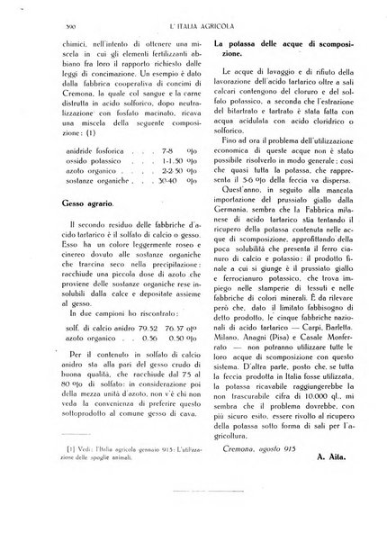 L' Italia agricola giornale di agricoltura