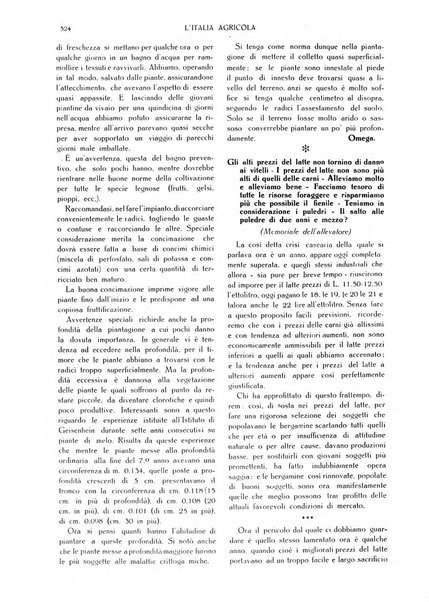 L' Italia agricola giornale di agricoltura