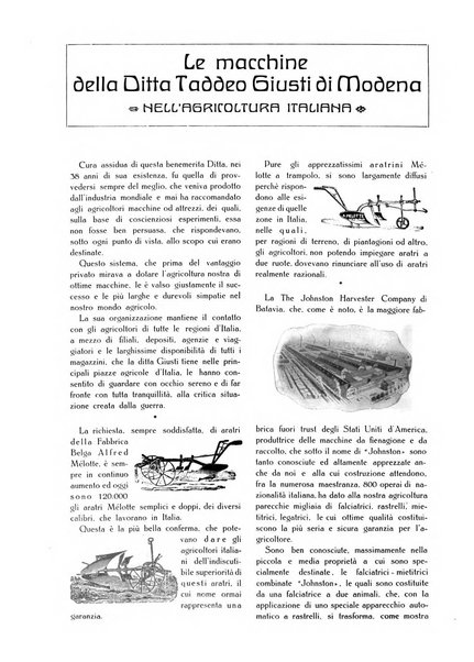 L' Italia agricola giornale di agricoltura