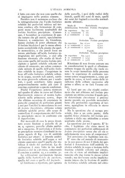 L' Italia agricola giornale di agricoltura