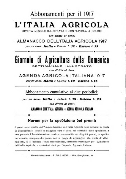 L' Italia agricola giornale di agricoltura