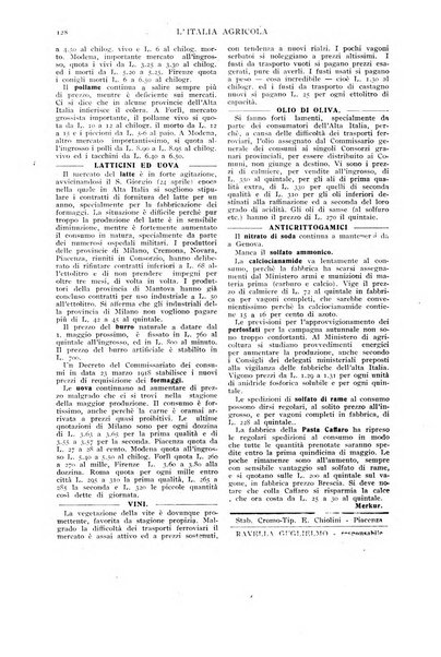 L' Italia agricola giornale di agricoltura