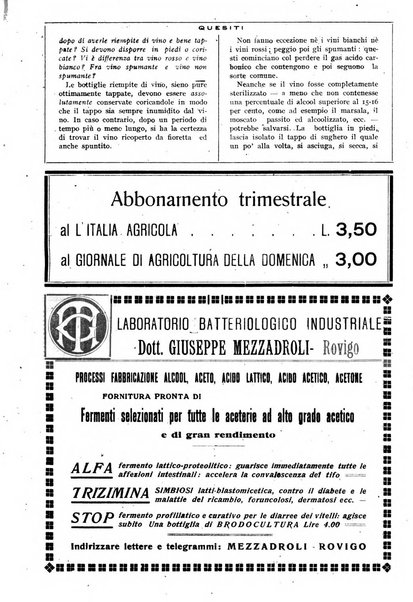 L' Italia agricola giornale di agricoltura