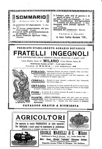 L' Italia agricola giornale di agricoltura