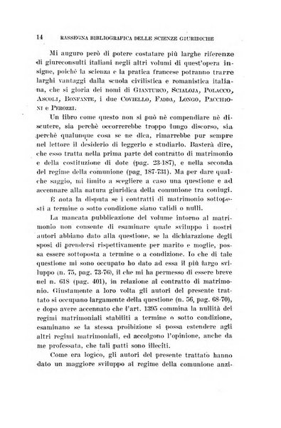 Rassegna bibliografica delle scienze giuridiche