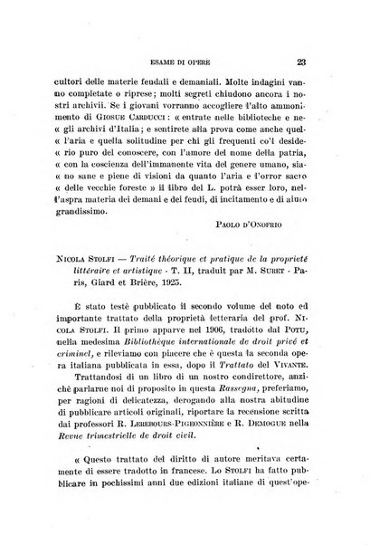 Rassegna bibliografica delle scienze giuridiche