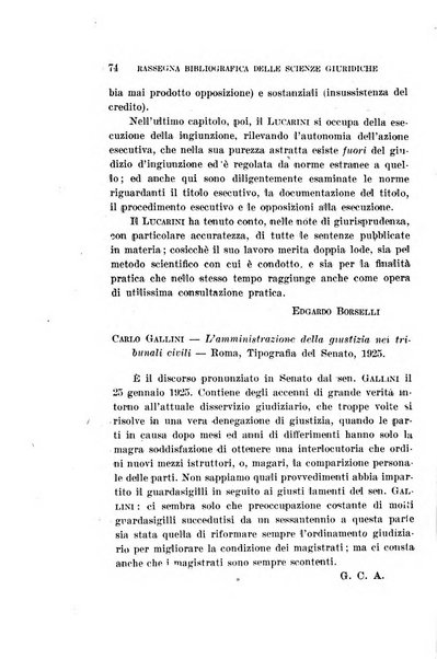 Rassegna bibliografica delle scienze giuridiche