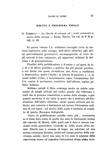 Rassegna bibliografica delle scienze giuridiche