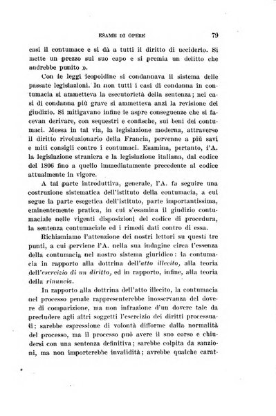 Rassegna bibliografica delle scienze giuridiche