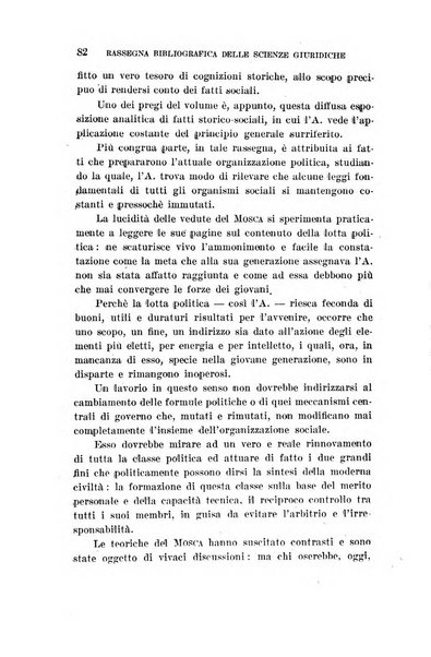 Rassegna bibliografica delle scienze giuridiche