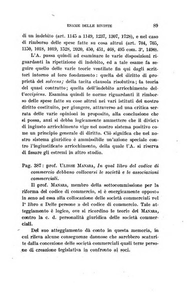 Rassegna bibliografica delle scienze giuridiche