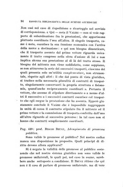 Rassegna bibliografica delle scienze giuridiche