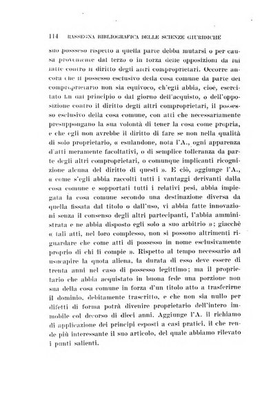 Rassegna bibliografica delle scienze giuridiche