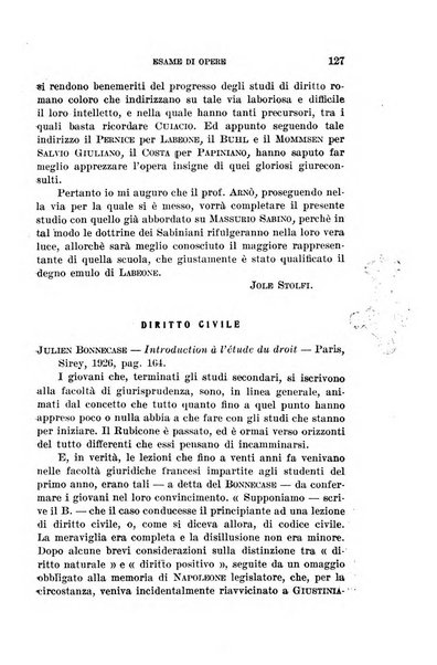 Rassegna bibliografica delle scienze giuridiche