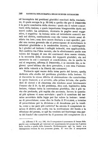 Rassegna bibliografica delle scienze giuridiche