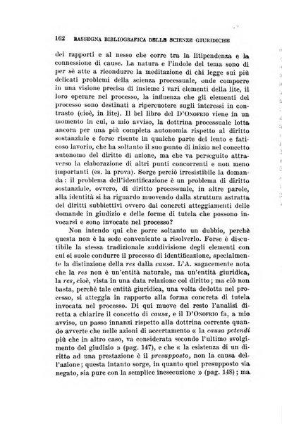 Rassegna bibliografica delle scienze giuridiche