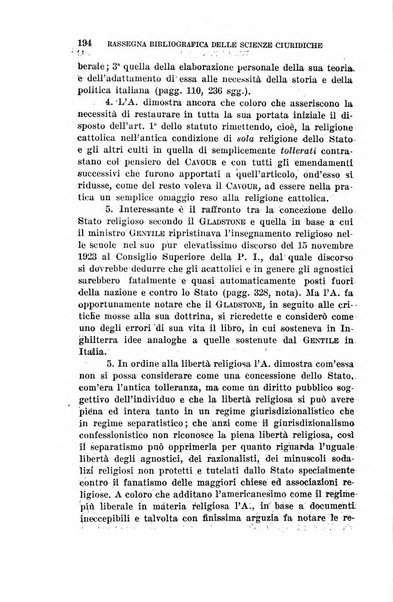 Rassegna bibliografica delle scienze giuridiche