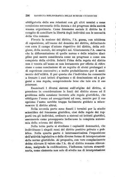 Rassegna bibliografica delle scienze giuridiche