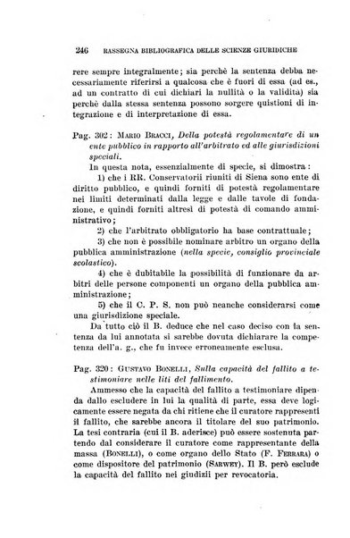 Rassegna bibliografica delle scienze giuridiche