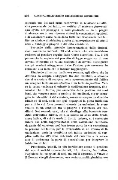 Rassegna bibliografica delle scienze giuridiche