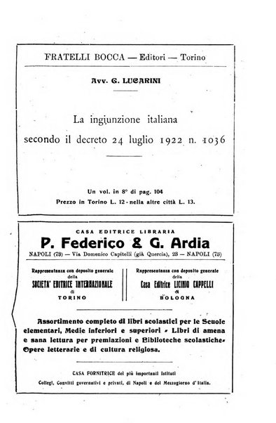 Rassegna bibliografica delle scienze giuridiche