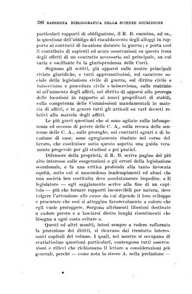 Rassegna bibliografica delle scienze giuridiche