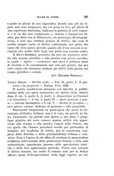 Rassegna bibliografica delle scienze giuridiche