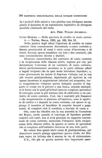 Rassegna bibliografica delle scienze giuridiche