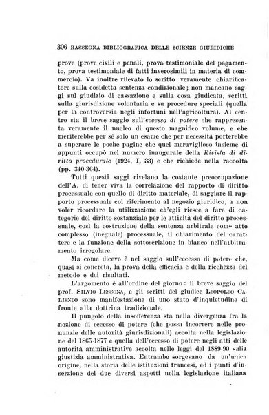 Rassegna bibliografica delle scienze giuridiche