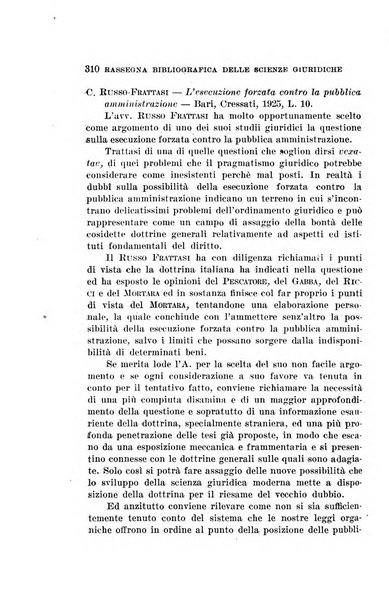 Rassegna bibliografica delle scienze giuridiche