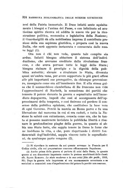 Rassegna bibliografica delle scienze giuridiche