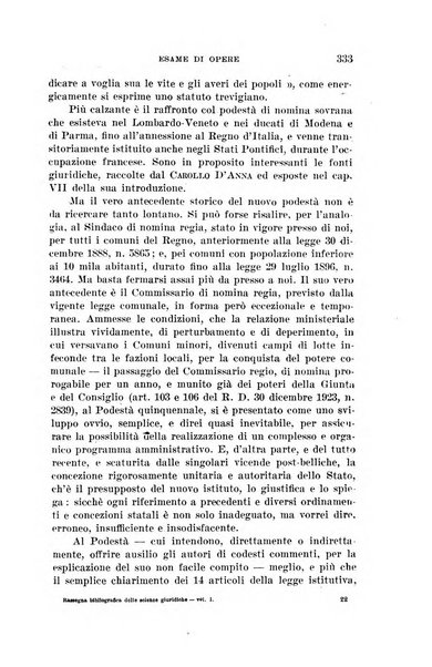 Rassegna bibliografica delle scienze giuridiche