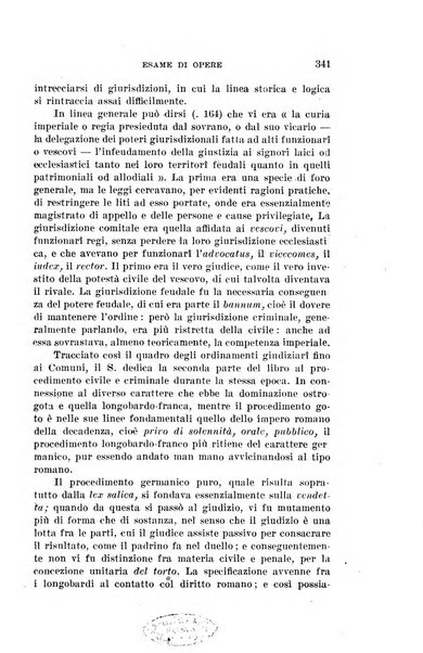 Rassegna bibliografica delle scienze giuridiche