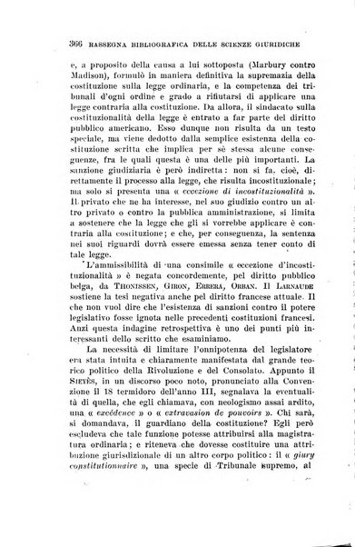 Rassegna bibliografica delle scienze giuridiche