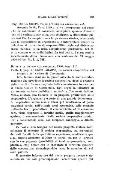 Rassegna bibliografica delle scienze giuridiche