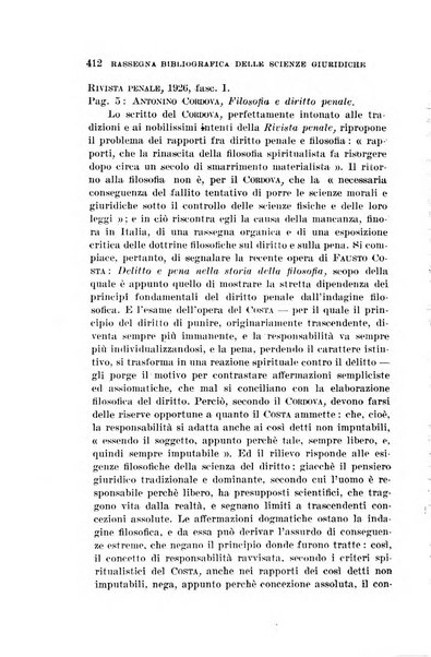 Rassegna bibliografica delle scienze giuridiche