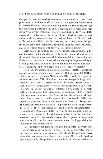 Rassegna bibliografica delle scienze giuridiche