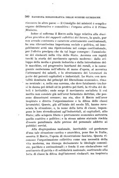 Rassegna bibliografica delle scienze giuridiche