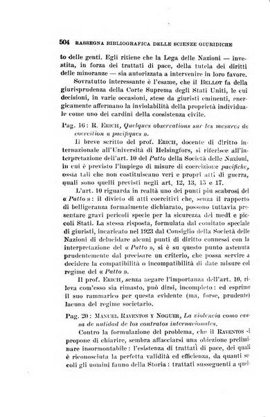 Rassegna bibliografica delle scienze giuridiche